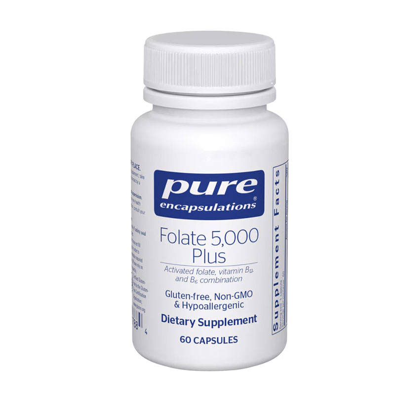 pure倍宜叶酸 5,000 加Folate 5,000 Plus60粒海外直邮