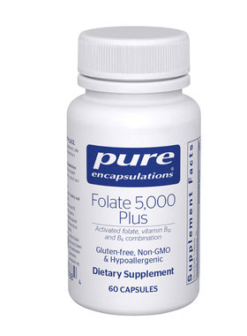 pure倍宜叶酸 5,000 加Folate 5,000 Plus60粒海外直邮