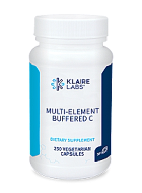 KLAIRE多元素缓冲C胶囊MULTI-ELEMENT BUFFERED C 250粒海外直邮