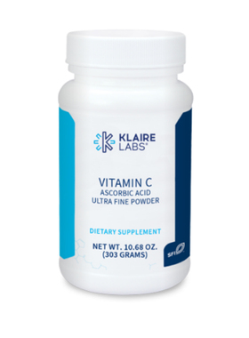 KLAIRE维生素C粉Vitamin C Powder10.68 盎司 (303g/瓶) 海外直邮