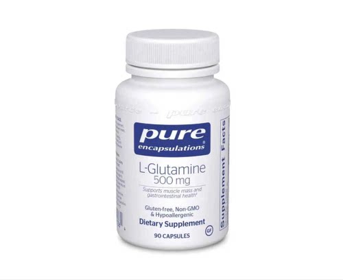 Pure Encapsulations L-Glutamine 500 Mg90粒给海外 直邮