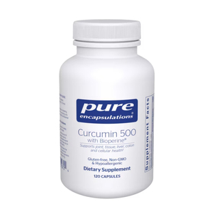 现货pure倍宜姜黄素500生物黄酮Curcumin 500 with Bioperine60粒