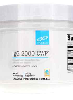 xymogen赛默金牛初乳免疫球蛋白 IGG 2000 CWP 150g 美国直邮正品