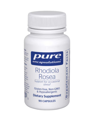 pure倍宜葡萄糖代谢红景天Rhodiola Rosea减轻身体压力90粒直邮