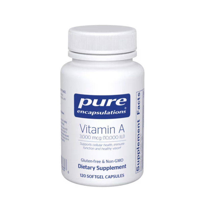 pure倍宜维生素A 3,000微克Vitamin A 120粒 直邮