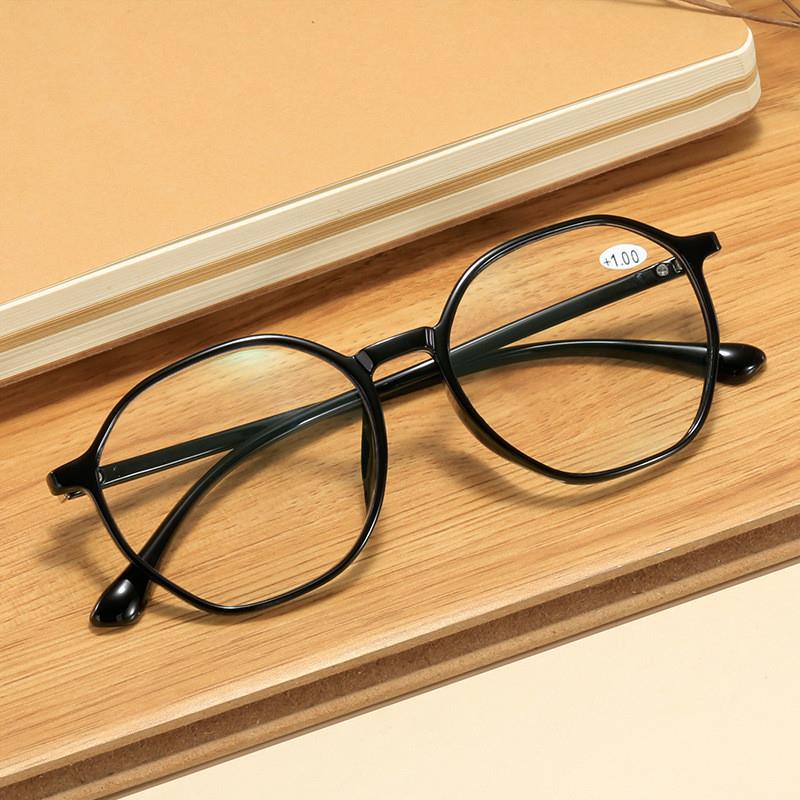 大框TR超弹老花镜男女远近两用智能变焦防蓝光老花眼镜超轻时尚