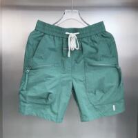 Summer trendy men's workwear capri shorts 2024 quick-drying new Korean-style large pocket casual loose midpants thumbnail 3