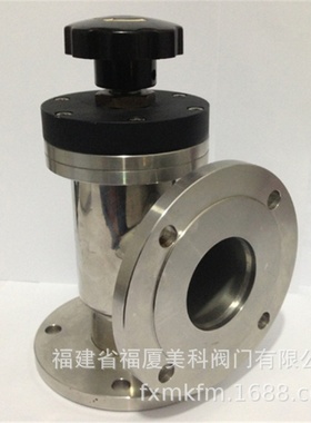 美科不锈钢法兰高真空挡板阀GD-J50 65 80 100 150 200 250 300