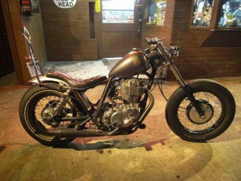 哈雷改装 复古摩托车 250改装 bobber 零式 机车改装 可展示展览