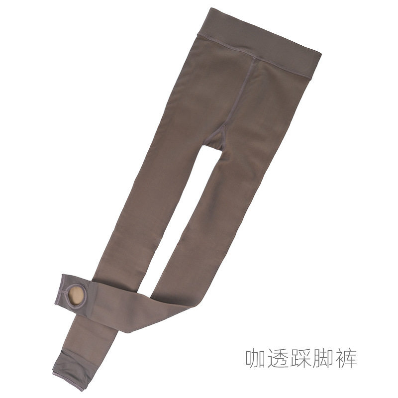 永春假透肉连裤袜9239秋冬款裤袜加绒一体显瘦真透肤打底裤现货