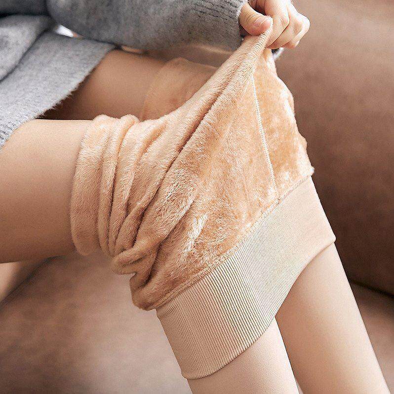 光腿袜神器肤色打底裤女外穿秋冬季加绒加厚保暖一体裤踩脚连裤袜