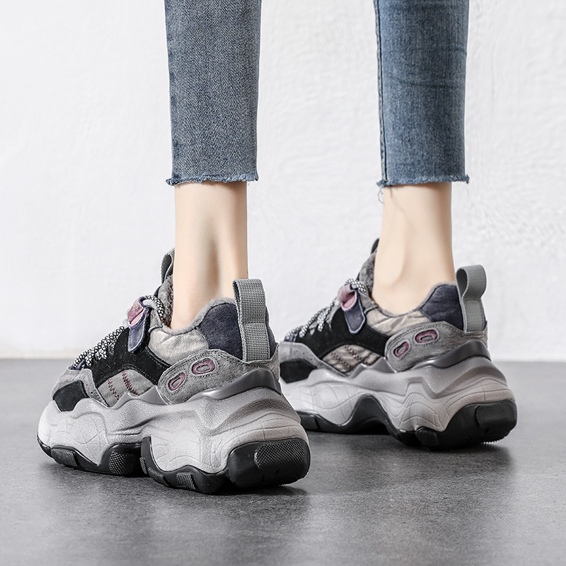 厚底爆款老爹鞋女秋季新款