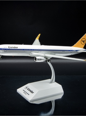 JCwings白盒德国神鹰航空波音767飞机模型复古涂装1:200收藏级