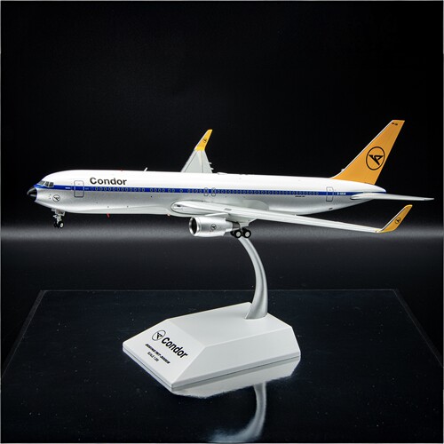 JCwings白盒德国神鹰航空波音767飞机模型复古涂装1:200收藏级