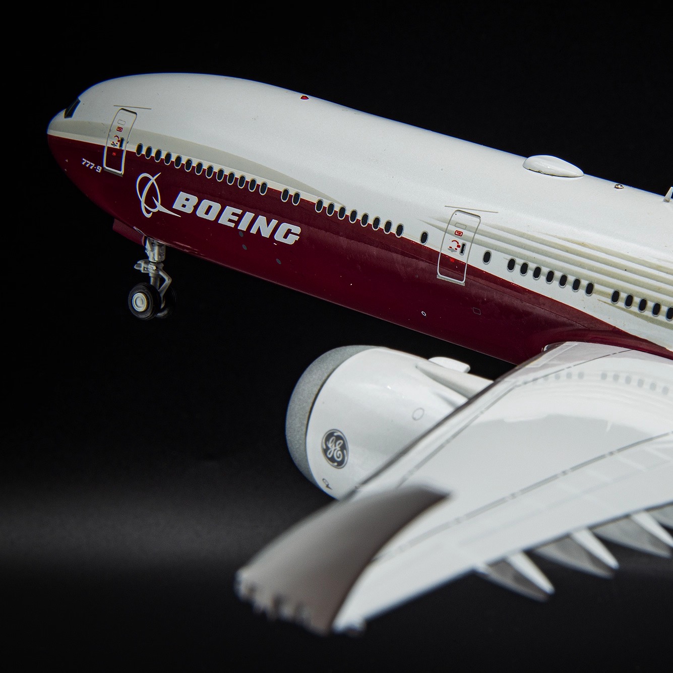 波音777-9飞机模型原厂涂装1:200收藏级JCwings精细摆件顺丰包邮