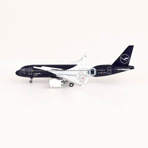 HX Model汉莎航空空客A320neo飞机模型100周年彩绘1:400合金收藏