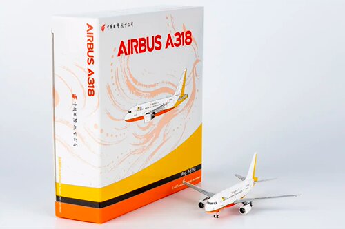 NG Model空客A318-100 飞机模型国航/安石中油彩绘1:400合金收藏