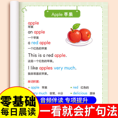 小学英语每日晨读扩句零基础