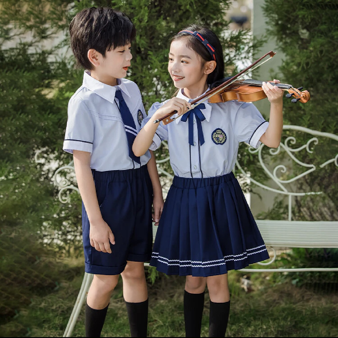 六一儿童合唱演出服毕业班服小学生校服舞蹈表演运动会开幕式服装