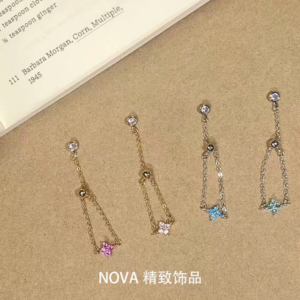 复古日系繁花链条戒指轻奢小众设计高级感爆款时尚细链条指环女款