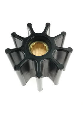 船舷船用内机海水泵弹性挠性柔性橡胶叶轮SP100/K171/79.5*54*20