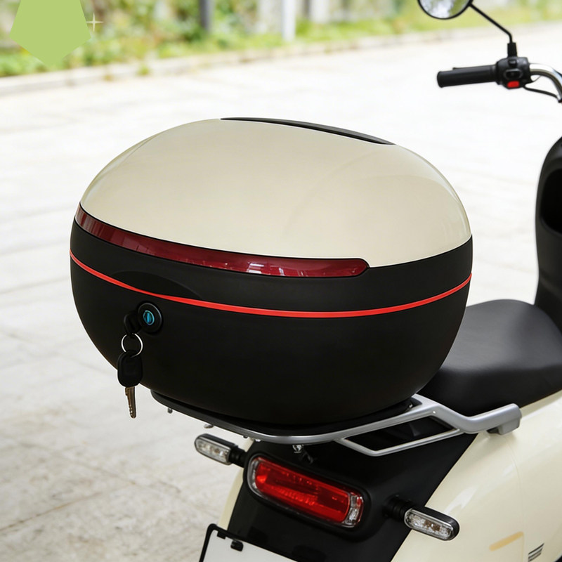 适用雅迪爱玛台铃小龟王电动车后备箱国标车改装后尾箱大号储物箱