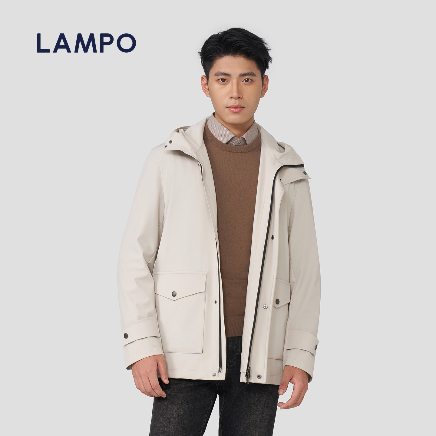 LAMPO/蓝豹商场同款男士夹克