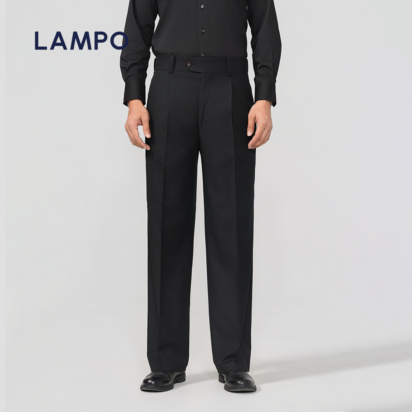 【25秋冬新款】LAMPO/蓝豹男士那不勒斯西裤西装裤高腰休闲裤
