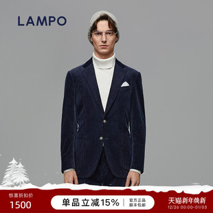 蓝豹男士 LAMPO 休闲西服外套灯芯绒商务西装 秋上新