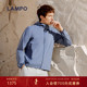 皮肤衣 LAMPO 蓝豹男士 连帽夹克弹力透气时尚 凉感休闲夹克衫