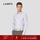 衬衫 进口14S棉麻休闲衬衣 蓝豹男士 长袖 雨露麻 LAMPO