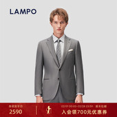 西服上衣素面商务西装 外套男 LAMPO 蓝豹男套装 SUPER 130S