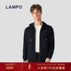 羊毛休闲时尚 百搭连帽卫衣 蓝豹男士 针织衫 羊毛 LAMPO