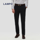 丝棉弹 LAMPO 蓝豹春夏男士 休闲裤 舒适丝棉弹力休闲长裤