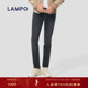 环保材质 LAMPO 蓝豹牛仔裤 男轻绒弹力棉质时尚 百搭潮流男裤