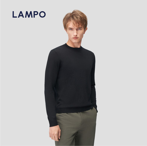 LAMPO/蓝豹可机洗羊毛衫