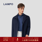 棉服干爽羊毛立领商务休闲百搭外套 蓝豹男士 干爽羊毛 LAMPO