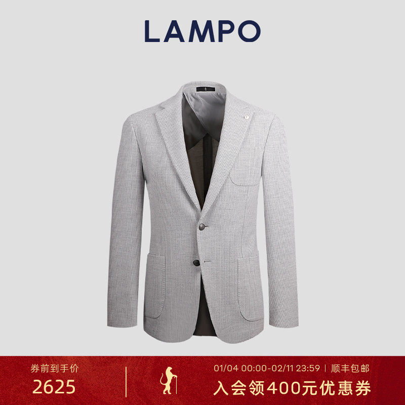 【灯芯绒】LAMPO/蓝豹男士单西服灯芯绒保暖商务休闲西装外套,男装,商务正装西服,淘宝优惠券,粉丝福利购,淘宝优惠卷