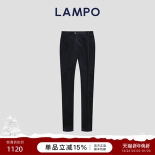 蓝豹男士 LAMPO 休闲裤 灯芯绒商务九分裤 子 直筒裤 灯芯绒