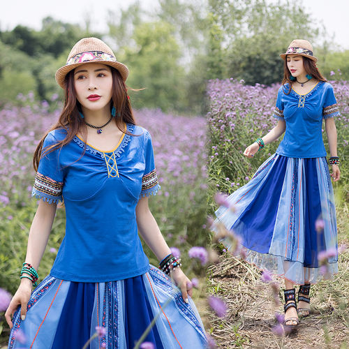 奇鱼俏坊棉麻复古风