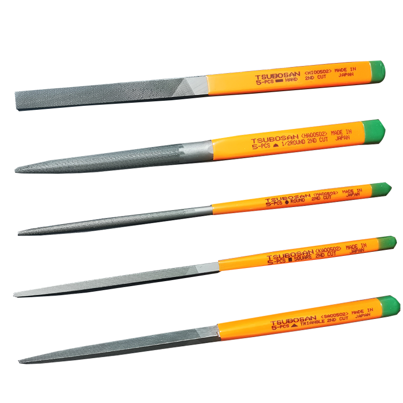 日本壶三进口套装锉刀什锦锉工钳工木工锉包邮中齿去毛刺锉5本组,五金/工具,整形锉,淘宝优惠券,粉丝福利购,淘宝优惠卷