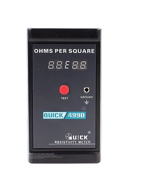 QUICK快克表面电阻测试仪499D绝缘静电材料表面阻抗系数接地测试
