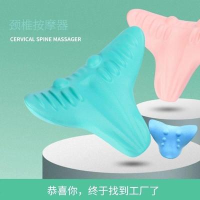 消除富贵包脖子前倾矫正专用肩颈椎按摩枕指压功能按摩午休