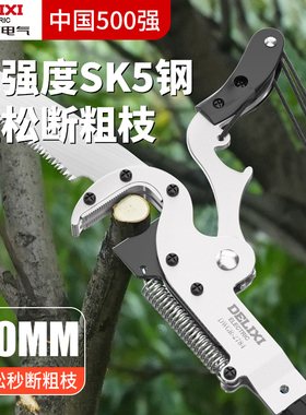 德力西高枝剪修枝剪剪树枝专用剪刀伸缩高空剪枝神器锯高空修枝剪