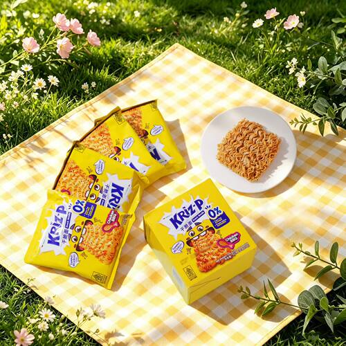 印尼KRIZ-P小鸡面香辣烧烤味