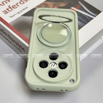 曼波绿360°可旋转支架X300适用X200PRO MINI适用VIVO X100S手机壳S20防摔S17全包X80马卡龙X90软s19硅胶v30