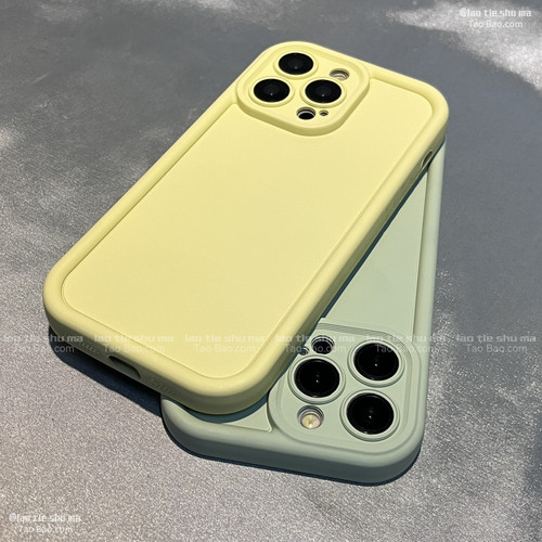 ins防摔奶油黄色Find X9/X8s+适用OPPO Reno15/14/13/12手机壳K11/5/6/8pro+全包x7简约纯色A58/A72硅胶A1软