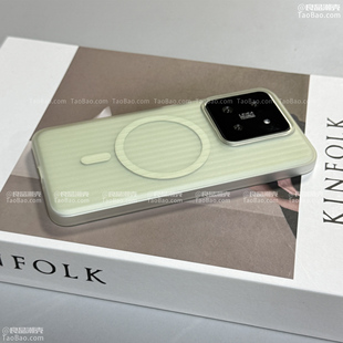 曼波绿色糖果色行李箱条纹磁吸充电iqoo Z11/Z9 TURBO/12适用VIVO X200手机壳NEO11全包一加ACE3/5/13T硬PRO