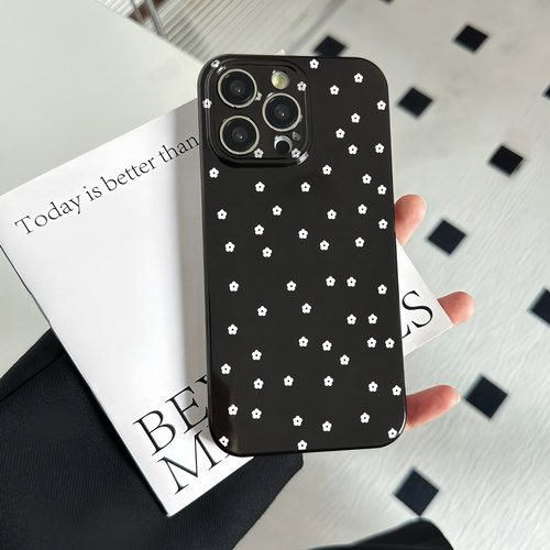 ins法式小碎花气质civi5适用TURBO4红米K80小米17/15/14/13手机壳note13/K70全包K90新款K50至尊版12pro+/K40