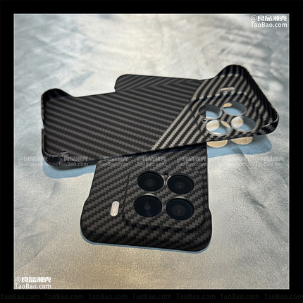 MIX4适用K90红米K80至尊版小米17手机壳15/K60碳纤维纹14无边框K70e半包10S凯夫拉纹NOTE13薄12PRO+/POCO F7